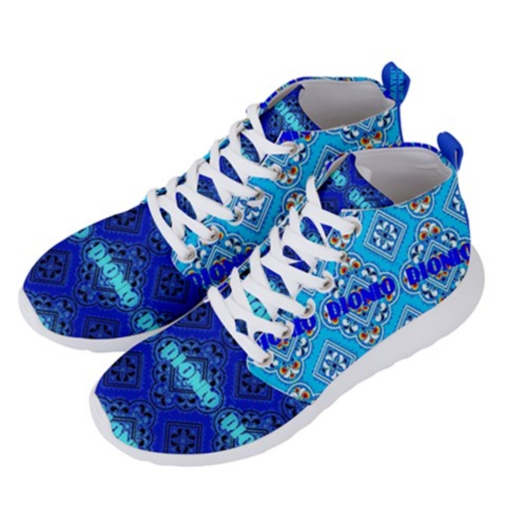 DIONIO -The Matrix (Sky Blue) size 11 Canvas shoes